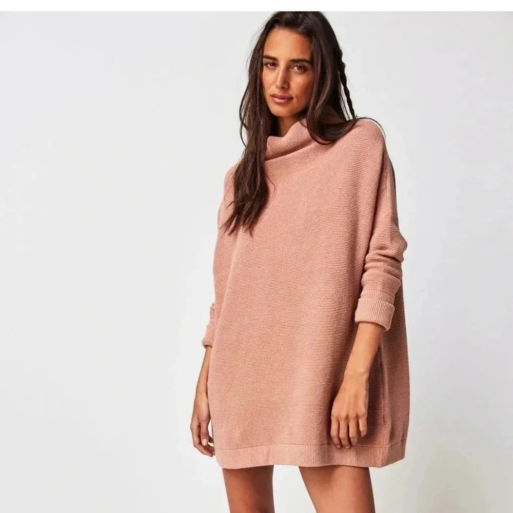 NWT Free People Ottoman Slouchy Tunic Sweater